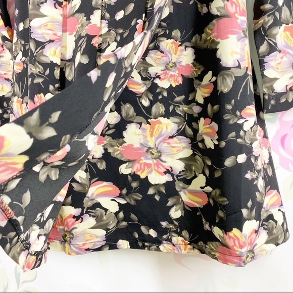 NEW Forever 21 Floral Pleated Dress S - Picture 4 of 12